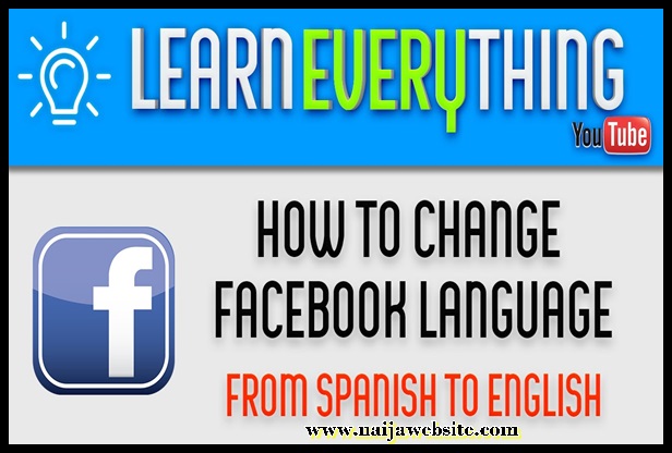 How to Change Facebook Language