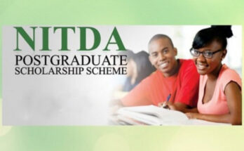 NITDA Undergraduate Scholarships