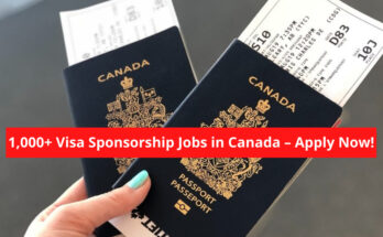 Visa Sponsorship Jobs in Canada