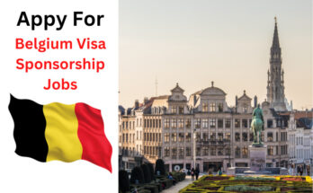 Belgium Visa Sponsorship Jobs